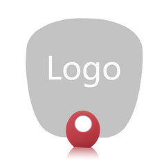 Large O-shaped Plastic Fan with Handle