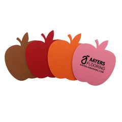 Apple Shaped Felt Coaster
