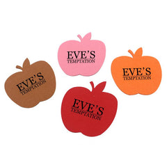 Apple Shaped Felt Coaster