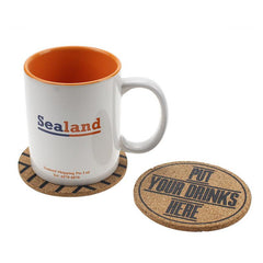 Round Thick Cork Coaster