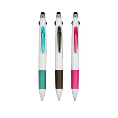 3-Colour Ballpoint Pen With Stylus
