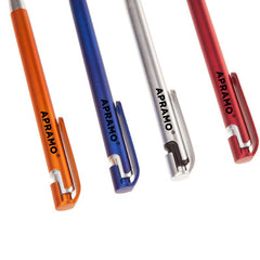 Push Button Plastic Ballpoint Pen With Spray-Painted Body