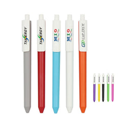 Gel Pen With White Clip