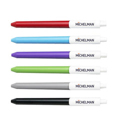 Gel Pen With White Clip