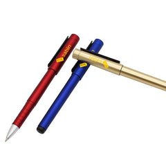 Gel Pen With Plastic Body And Removable Cap