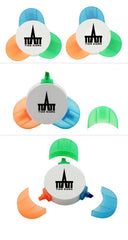 Mini Clover Three-Color Highlighter