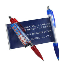 Clicker Banner Gel Pen