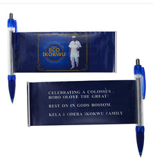 Clicker Banner Gel Pen