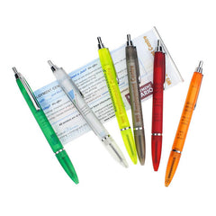 Clicker Banner Ballpoint Pens