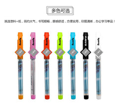 Colorful Clicker Gel Pen with Mobile Phone Holder