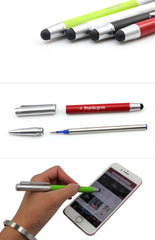 Metal Pen With Silver Cap