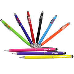 Twist-Type Ballpoint Pen With Stylus