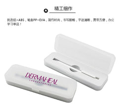 Aluminum Tube Fountain Pen with Box