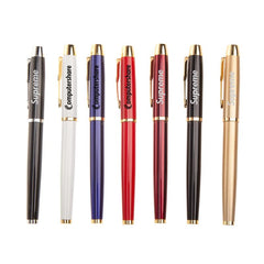 Multi-Colored Metal Signature Ink Pen
