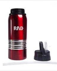 Stainless Steel Drinking Bottle With Thick Silver Strip