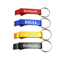 Bottle Opener And Lever Keychain