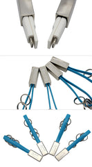 Apple/Android Two-In-One Cable With Key Rings