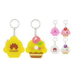 Cupcake Keychain With Tape Measure