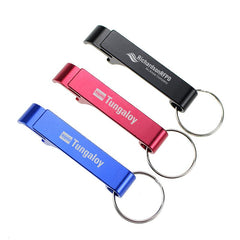 Aluminum Bottle Opener Keychain