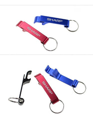 Aluminum Bottle Opener Keychain