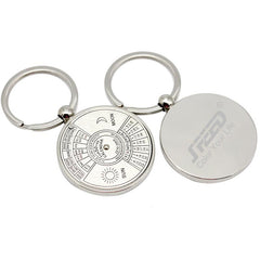 Keychain With Rotating Calendar
