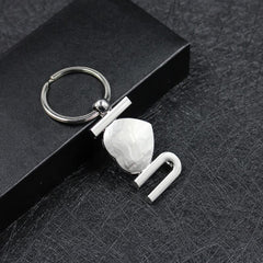 Zinc Alloy "I Love You" Keychain