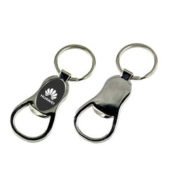 Metal Keychain With Bottle Opener