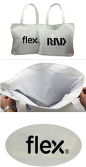 Zippered Canvas Tote Bag 42*32*10cm