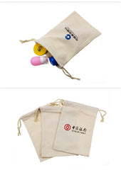 Small Cotton Drawstring Pouch 19*28cm