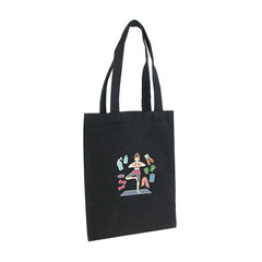 Black Canvas Tote Bag 26*33cm