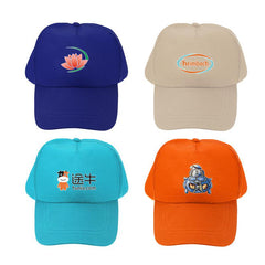 Coloured Cotton Cap with Metal Buckle