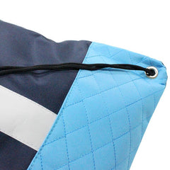 Polyester Drawstring Backpack With Reflective Strip