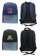 Backpack with Wide Shoulder Straps