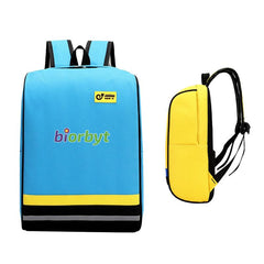 Large School Backpack with Side Pockets