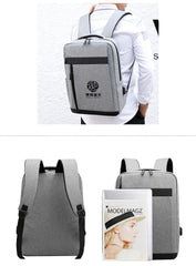 Rectangular Business Travel Backpack