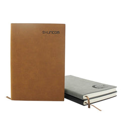 Notebook With Textured Pu Leather Cover