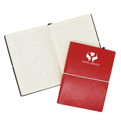 PU Business Notebook with Elastic Band