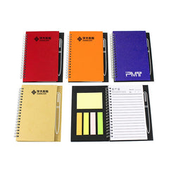 Coil Magnetic Memo Pads