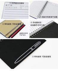 Coil Magnetic Memo Pads