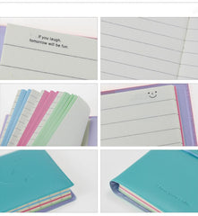 Colorful Strap Notebook