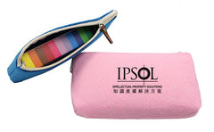 Candy-Coloured Felt Pencil Case