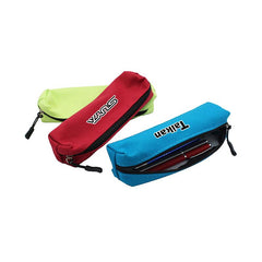 Small Rectangular Zippered Canvas Pencil Case