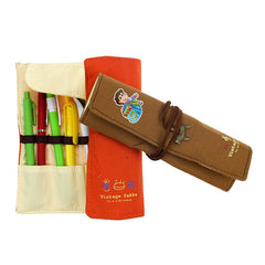Retro Roll Pencil Case