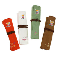 Retro Roll Pencil Case