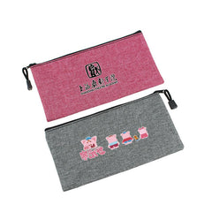 Small Fabric Zip Pencil Case