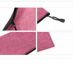 Small Fabric Zip Pencil Case