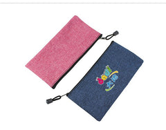 Small Fabric Zip Pencil Case