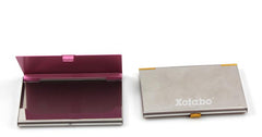 Coloured Metal Name Card Holder
