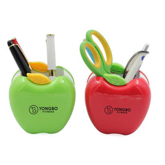 Cartoon Apple Pen Holder