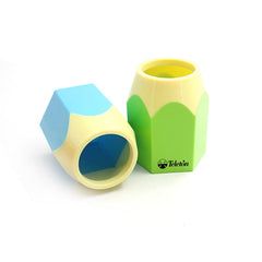 Cute Coloured Plastic Pen Holder